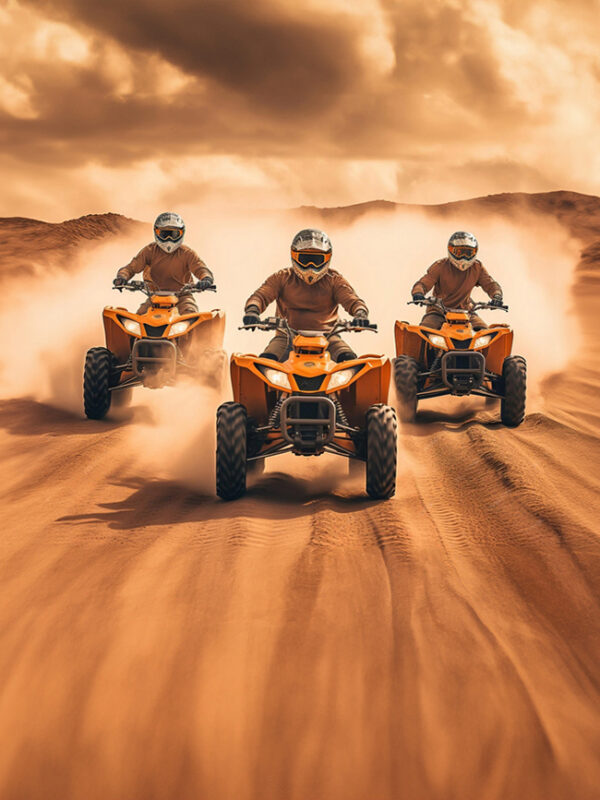 30 Mint Quad Bike Desert Safari